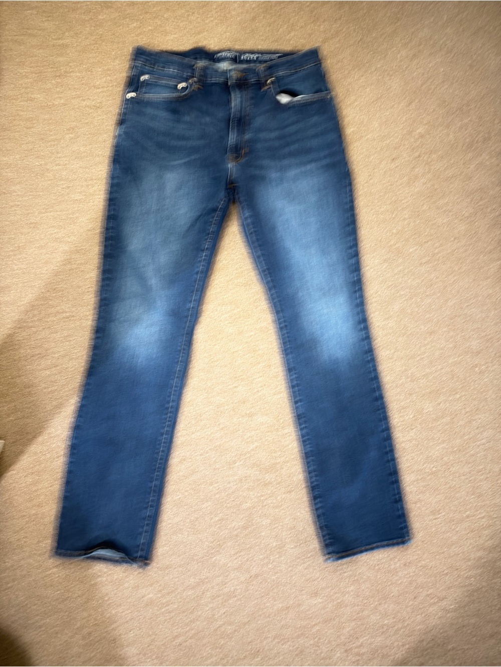 Arizona Jean Company Blue Straight-Leg Jeans
